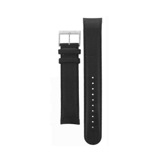 Black Genuine Leather Strap, 22mm for the Series Retro Gents only