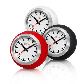 Globe Clock, 60 mm, Black