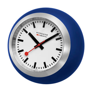 Globe Clock, 60 mm, Blue