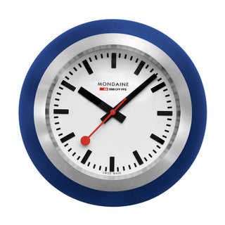 Globe Clock, 60 mm, Blue