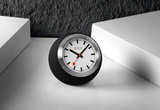 Globe Clock, 60 mm, Black