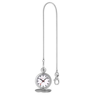 Pocket Watch, Special Edition, Brushed Steel, 48 mm