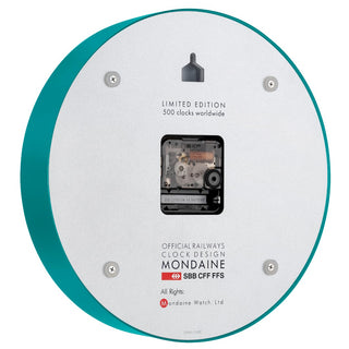 Wall Clock, 25 cm, Transformative Teal, Limited Edition