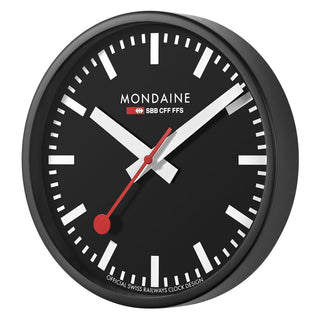 Wall clock, 25cm, Black Wall Clock
