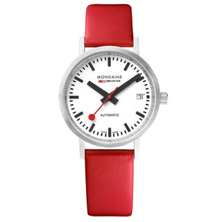 Classic Automatic, 33 mm, Red Watch